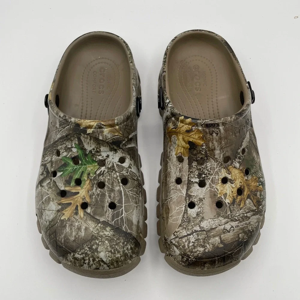 Crocs Offroad Sport Clogs Realtree Edge Camo Mens Size 7‎ Gorpcore Waterproof